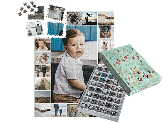 Puzzle-Calendario dell'avvento – Scatole con immagine