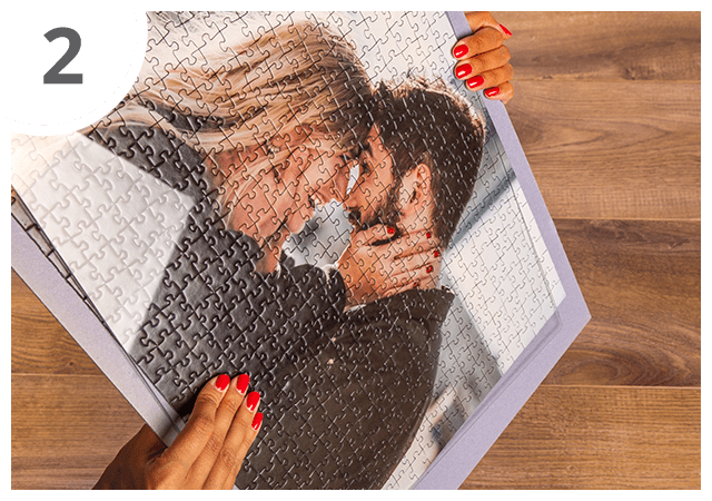 Istruzioni cornice per puzzle passaggio 2