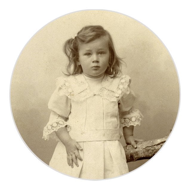 Vecchie foto ricordo della mamma