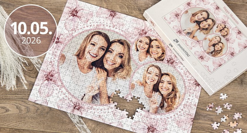 Foto puzzle per la festa della mamma
