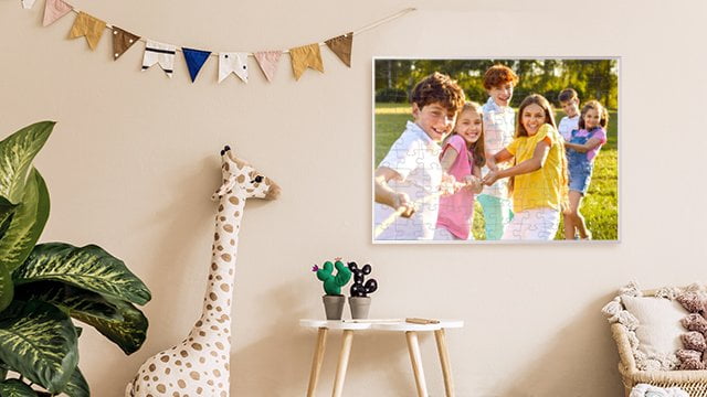 Cornice per puzzle per il tuo puzzle fotografico