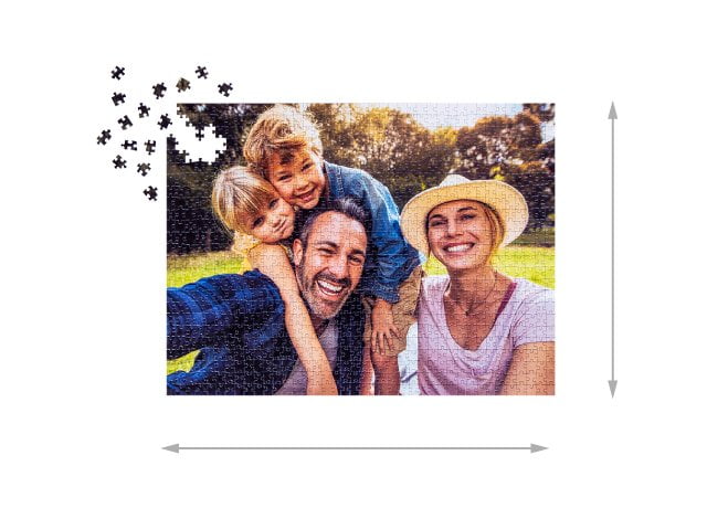 Dimensioni del puzzle montato 1000