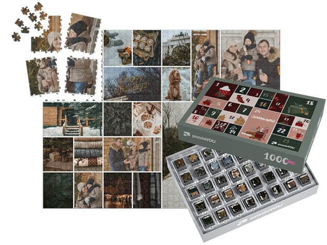 Puzzle-Calendario dell'avvento – Scatole senza alcun esempio