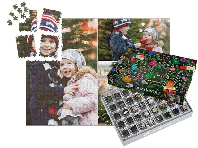 Puzzle-Calendario dell'avvento – Scatole con immagine