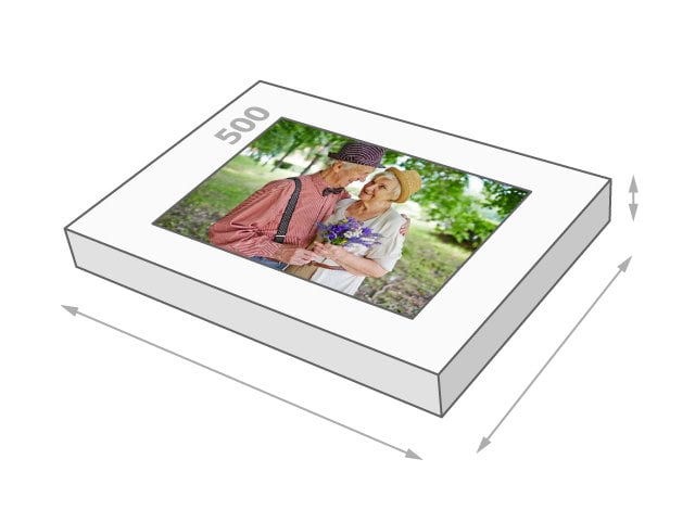 Dimensione della scatola 500