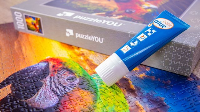Incollare i puzzles come i professionisti