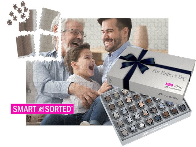 Scatola "Fiocco regalo (blu)"