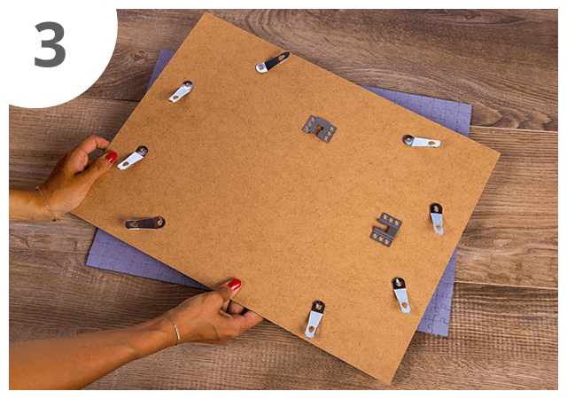 Istruzioni cornice per puzzle passaggio 3