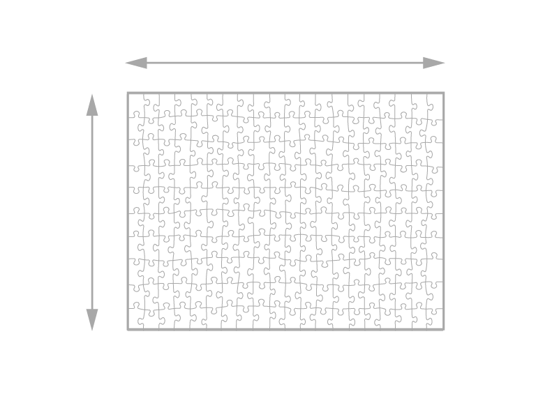 Dimensione del puzzle