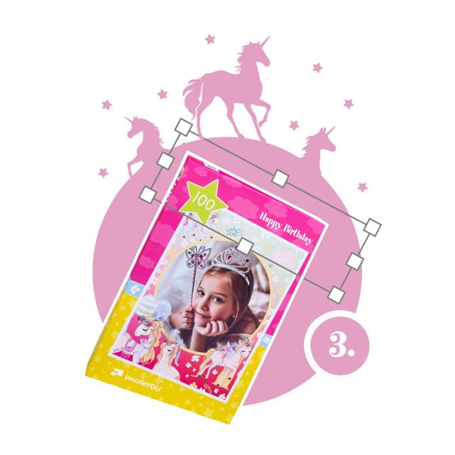 Inserisci il titolo desiderato per la scatola del puzzle