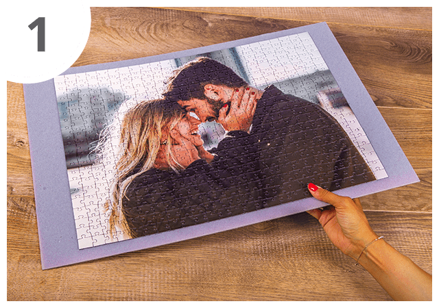 Istruzioni cornice per puzzle passaggio 1