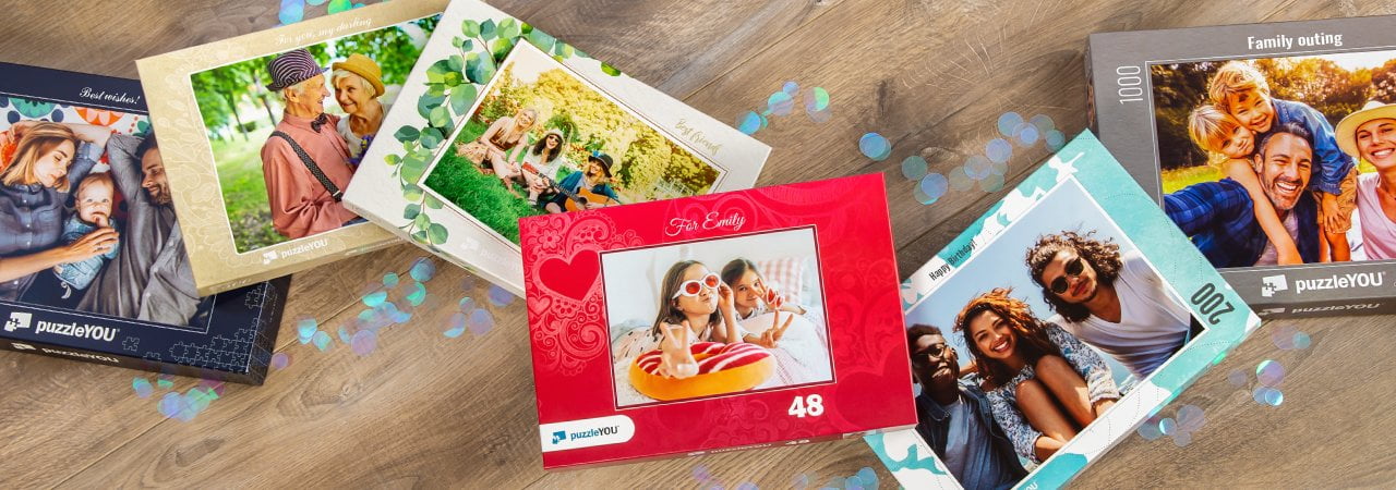 Scatola per il foto puzzle