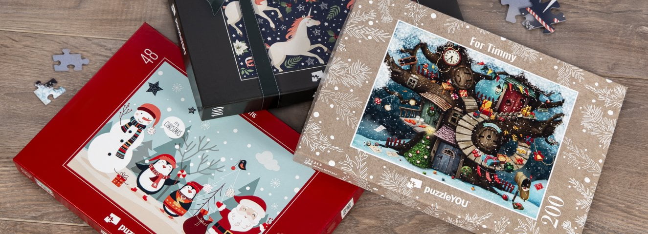 Collezione di puzzles per bambini