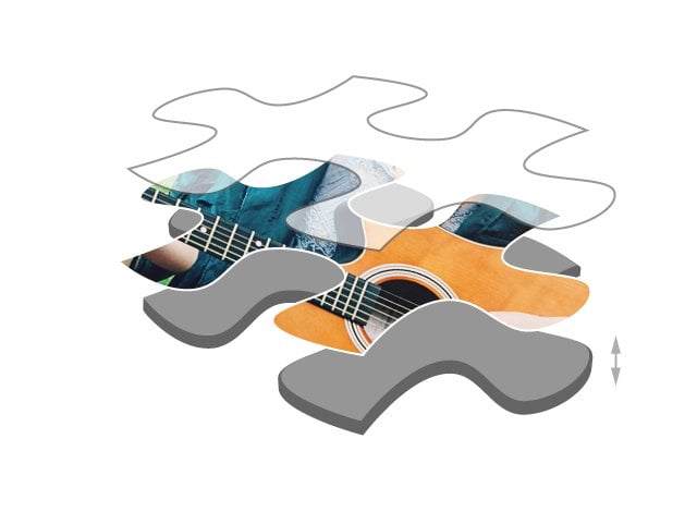 Cartone per puzzle 100