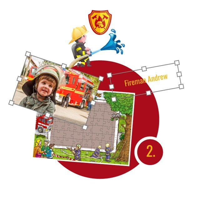Puzzle vigili del fuoco per bambini - 2