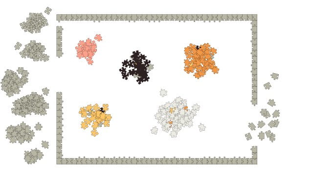 Ordina i pezzi del puzzle