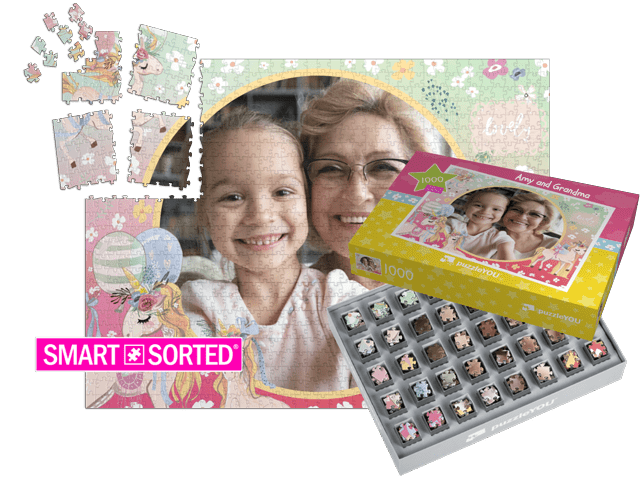 SMART SORTED puzzle bambini unicorno