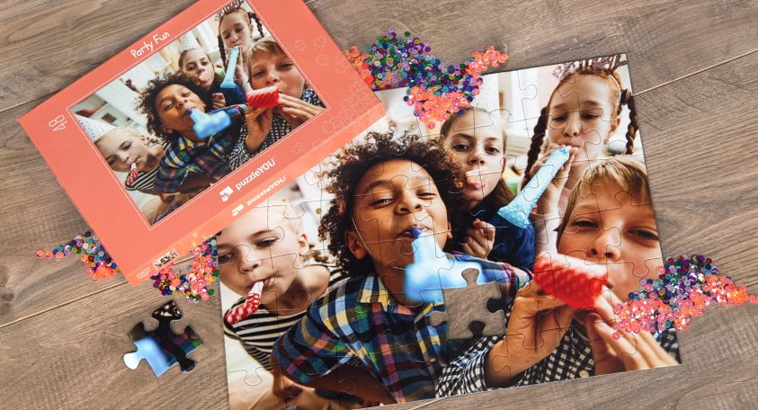Crea tu stesso foto puzzle per bambini