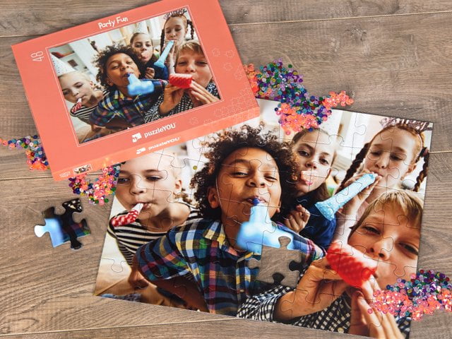 Foto puzzle per bambini con le proprie foto