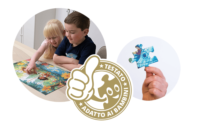 Puzzles per bambini con garanzia di qualità
