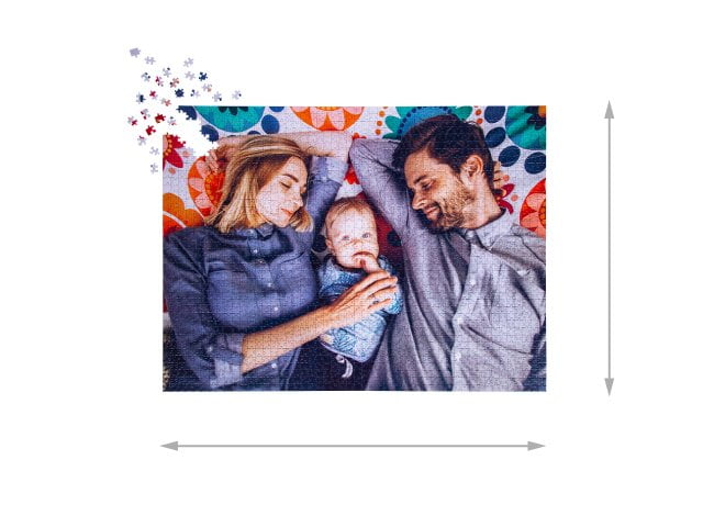 Dimensioni del puzzle montato 2000