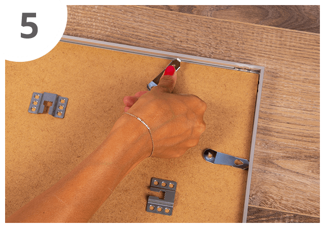 Istruzioni cornice per puzzle passaggio 5